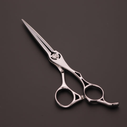 Professional 6.5 Inch Hair Cutting Shears – Japanese 440C Steel Barber Scissors with Ergonomic Hollow Handle